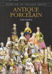 Antique Porcelain by John Sandon (1997, Hardcover)