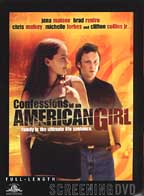 Confessions of An American Girl (2005, DVD)