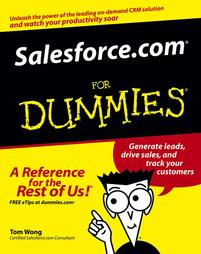 Salesforce.com for Dummies by Thomas Wong (2005, Paperback)