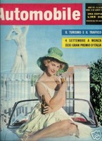 L'AUTOMOBILE  RIVISTA DELL'ACI  PRIMI ANNI 60