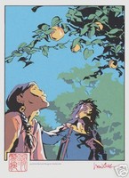 Lian Ong  Ex Libris Serigraphie 1997 Signé Horizon