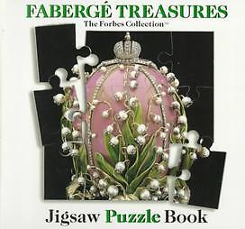Faberge Treasures Jigsaw Puzzle Book by Forbes Magazine Collection (1998)