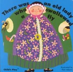 There Was an Old Lady Who Swallowed a Fly by Child's Play, Pam Adams (2000, Hardcover, Board)