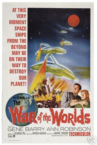 war of the worlds movie poster. THE WAR OF THE WORLDS MOVIE POSTER H. G. Wells RARE 3 | eBay