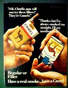 Taste Of Original Cigarettes Camel Filters Soft Pack