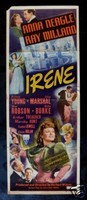 IRENE * ORIGINAL MOVIE POSTER INSERT MUSICAL 1940