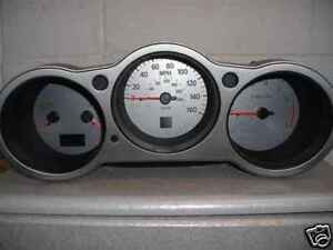 2004 Nissan maxima gauges