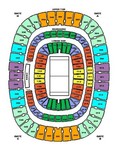 4 New York Jets Season Tickets Row 2 Mezzanine
