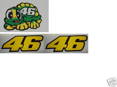 valentino rossi 46 sticker. Valentino Rossi - #46 amp; Turtle