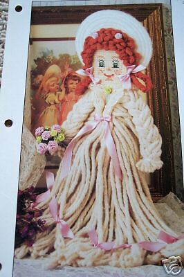 Plastic Canvas Pattern 24 Mop Doll using 10 mesh  