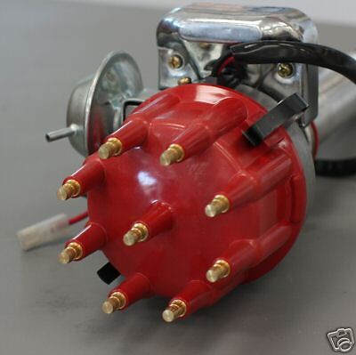 FORD 351W WINDSOR SMALL BASE HEI DISTRIBUTOR RED 6710 R  