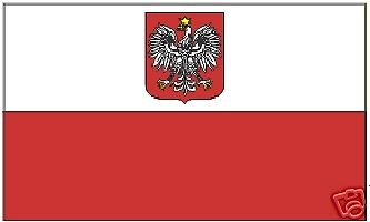 x5 POLAND POLISH EAGLE FLAG OUTDOOR BANNER HUGE 3X5  