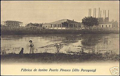 paraguay, PUERTO PINASCO, Fabrica de Tanino (1930s)  