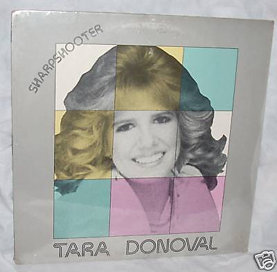 SEALED 1985 TARA DONOVAL Sharpshooter PROMO LP RECORD  