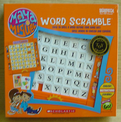 Word scramble board game briarpatch scholastic  