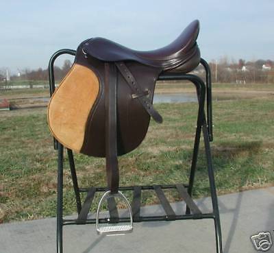 Ultimate 17 draft horse saddle with 9 gullet  