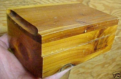  HT Wood Golden Chef Menomonie Wisconsin Cedar Box