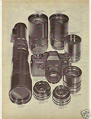 RARE 1973 $4000 Leicaflex System Camera Ad  