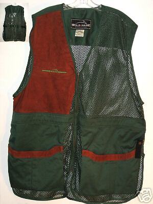 Shooting Vest Skeet Trap Sporting Clays Green 3XL XXXL  