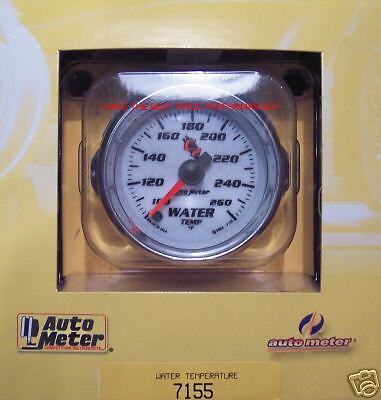 Autometer C2 Electric Water Temp Gauge #7155  