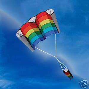 4M MEGA SLED PARAFOIL KITE   HUGE POWER FOR LIFTING  