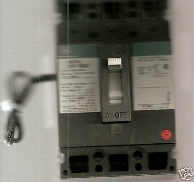 GE TEB132100 100A 240V 3P CIRCUIT BREAKER W/SHUNT TRIP  