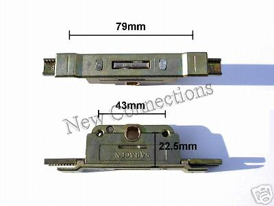 Saracen Upvc Window Deadlock Gearbox Face Fit 22.5 B/S  