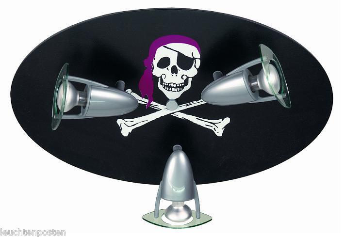 Piratenleuchte Piratenlampe Lampe Leuchte Kinderzimmer