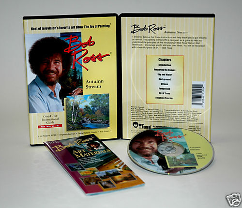 BOB ROSS Dvd Autumn Stream Joy Of Painting  