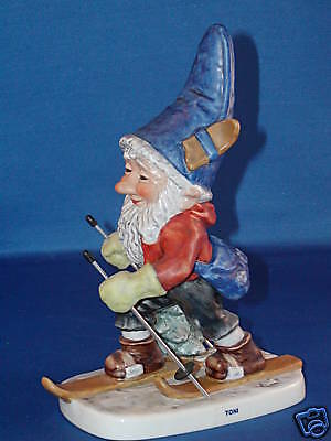 HUMMEL GOEBEL COBOY~TONI THE SKIER~ WELL 522 GNOME  