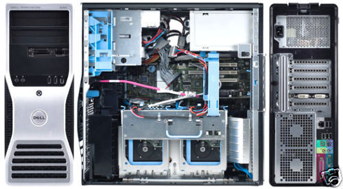   TOP  DELL 490 DUAL XEON QUAD CORE 4GO DDR2 1 TO QUADRO