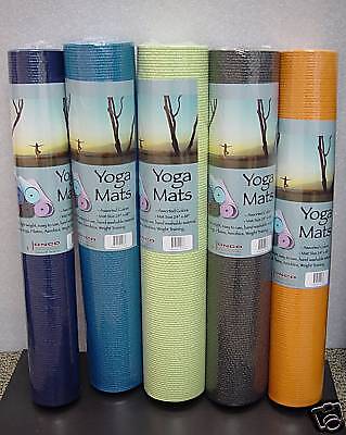 YOGA MAT PILATES EXERCISE MAT DELUXE FITNESS MAT   NEW  