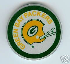 1970s Green Bay Packers Bike Reflector vintage logo  