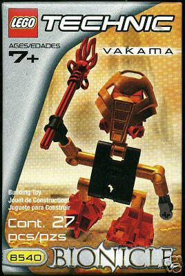 LEGO BIONICLE TURAGA VAKAMA Mini 8540 NIB (RARE)  