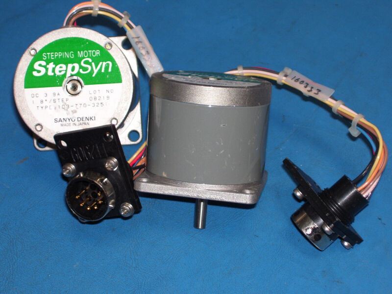 Sanyo denki 103 770 3251 Step Syn Stepping Motor, 3vdc  