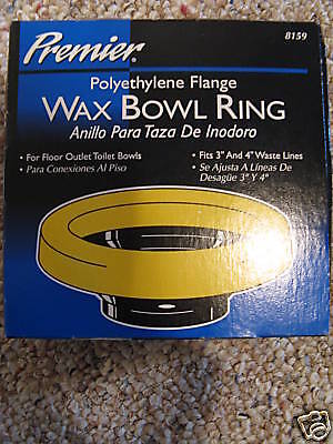 PREMIER FLANGE TOILET WAX BOWL RING MADE IN THE USA  