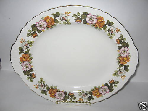 BARKER BROS   ROYAL TUDOR WARE   ROSINA SERVING PLATTER  