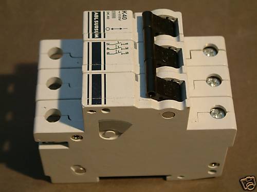 ABL Sursum Miniature Circuit Breaker 3K.40 BNIB  