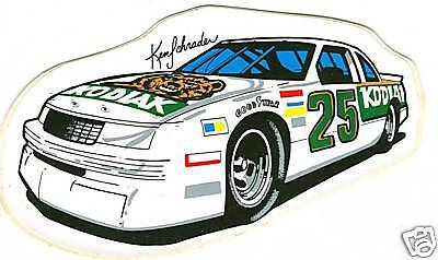 KEN SCHRADER #25 KODIAK CHEVY LUMINA CAR DECAL NASCAR  