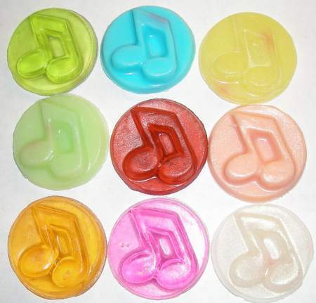 25 Music Notes Soap Party Favors HIGH SCHOOL MUSICAL  