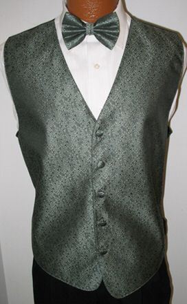 Sage Celebration Tuxedo Fullback Vest Prom Wedding XL  