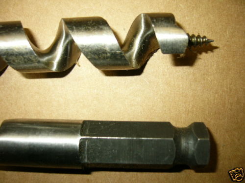 IRWIN 18 IMPACT WRENCH UTILITY POLE AUGER BITS*NEW*  