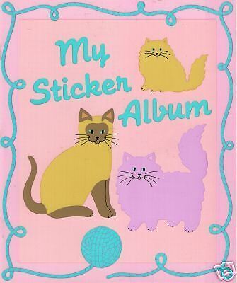 Sandylion Cats & Kittens LARGE Sticker Book *2 ALBUMS *  