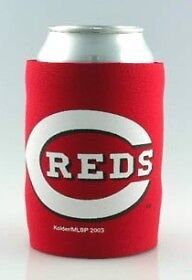 BEER/SODA CAN KOOZIE HOLDER CINCINNATI REDS BASEBALL  