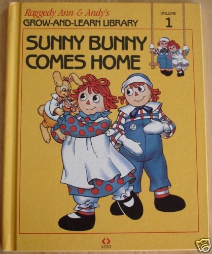 Raggedy Ann Sunny Bunny Comes Home HB 1988 NEAR MINT  