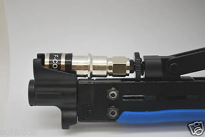 NEW ADJUSTABLE RG6 RG59 RG11 CONNECTOR Compression Tool  