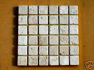 10+2 FREE 13x13 TRAVERTINE 36 PC MOSAIC TILE PAVER MOLD  