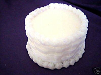 Wax Round Cake, Fake Food, Food Props, Decor  