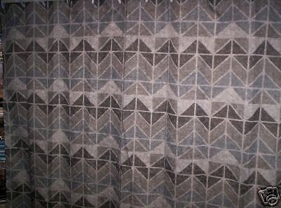 Southwest Fabric Shower Curtain   Gray  