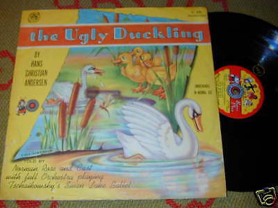 THE UGLY DUCKLING Hans Christian Anderson 78 rpm 50s Sv  